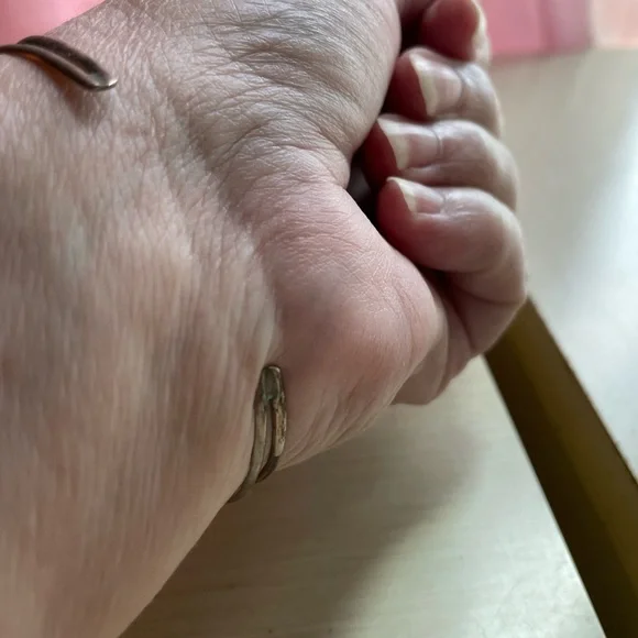 Percy Spenser Navajo Sterling turquoise bracelet Bangle - Picture 4 of 6